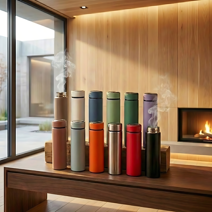 ThermoSense™ – Gourde Isotherme Intelligente avec Affichage LED de la Température