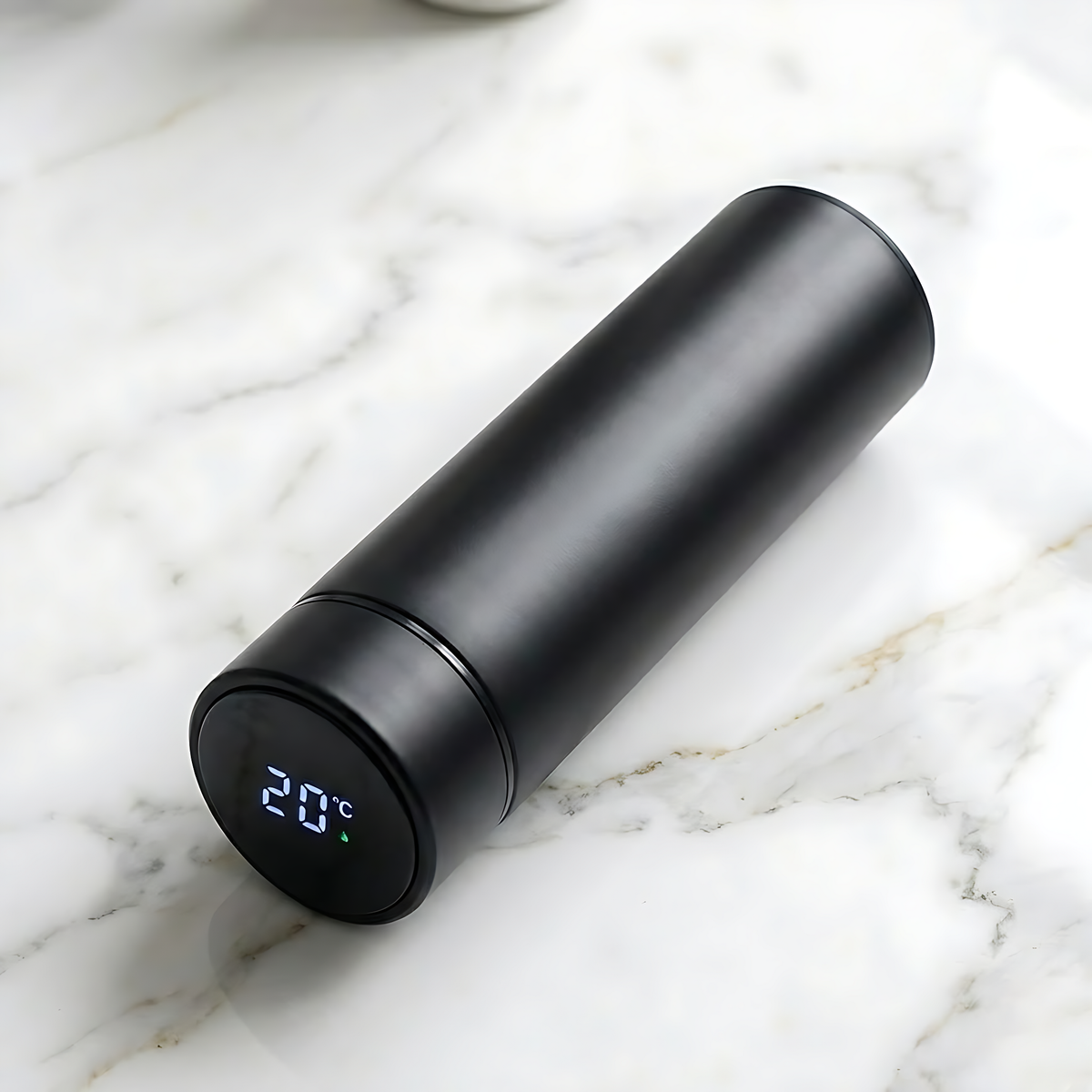 ThermoSense™ – Gourde Isotherme Intelligente avec Affichage LED de la Température